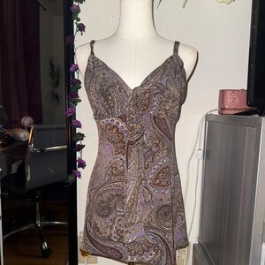 2000s paisley camisol